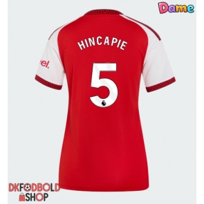 Arsenal Piero Hincapie #5 Hjemmebanetrøje Dame 2026-27 Kort ærmer Arsenal Piero Hincapie #5 Hjemmebanetrøje Dame 2026-27 Kort ærmer